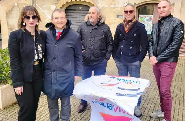 Italia Viva a Mineo. Giornata di tesseramento con la  coordinatrice provinciale di Catania, Giusy Infantino, consigliere comunale a Mineo